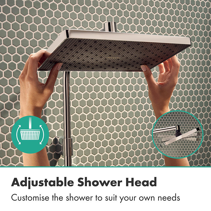 hansgrohe Activera Q EcoSmart Reno Shower Kit - Chrome