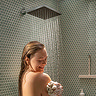 hansgrohe Activera Q EcoSmart+ 6 l/min Overhead Shower Head - Chrome