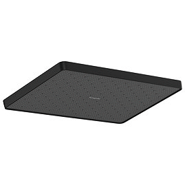 hansgrohe Activera Q EcoSmart 8 l/min Overhead Shower Head - Matt Black
