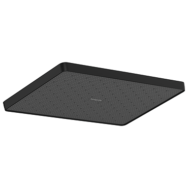 hansgrohe Activera Q EcoSmart 8 l/min Overhead Shower Head - Matt Black