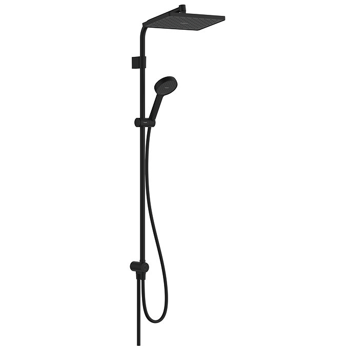 hansgrohe Activera Q EcoSmart Reno Shower Kit - Matt Black