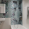 hansgrohe Activera Q Showerpipe EcoSmart with Ecostat Fine Thermostatic Bath Shower Mixer - Chrome