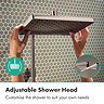 hansgrohe Activera Q Showerpipe EcoSmart with Varia Shower Mixer - Chrome