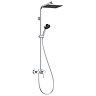 hansgrohe Activera Q Showerpipe EcoSmart with Varia Shower Mixer - Chrome