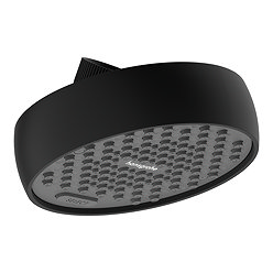 hansgrohe Activera Select S EcoSmart+ 6 l/min Overhead Shower - Matt Black