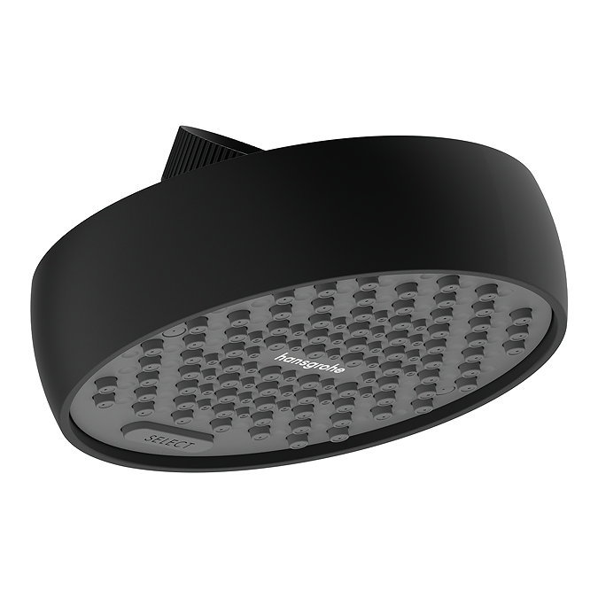hansgrohe Activera Select S EcoSmart+ 6 l/min Overhead Shower - Matt Black