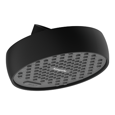 hansgrohe Activera Select S EcoSmart 8 l/min Overhead Shower - Matt Black