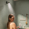hansgrohe Activera Wall Connector for Overhead Shower 95 - Chrome