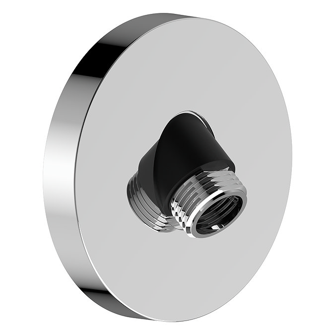 hansgrohe Activera Wall Connector for Overhead Shower 95 - Chrome