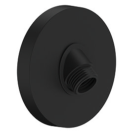 hansgrohe Activera Wall Connector for Overhead Shower 95 - Matt Black