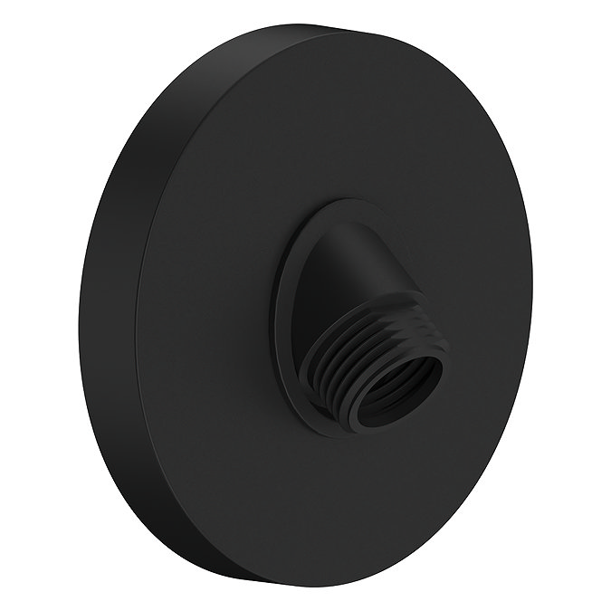 hansgrohe Activera Wall Connector for Overhead Shower 95 - Matt Black