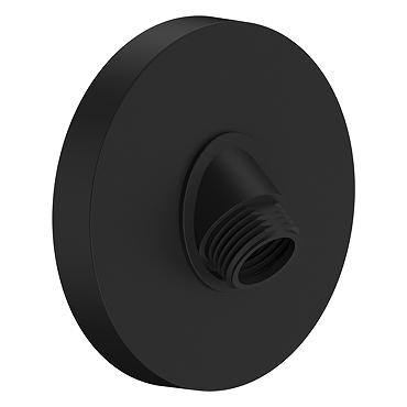 hansgrohe Activera Wall Connector for Overhead Shower 95 - Matt Black