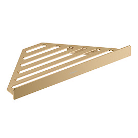 hansgrohe AddStoris Brushed Bronze Corner Shower Basket