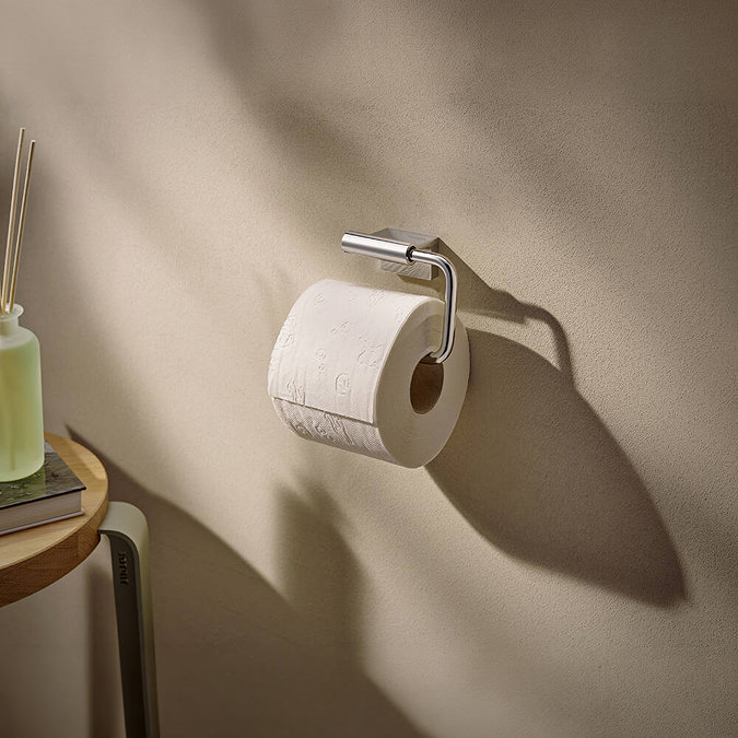 hansgrohe AddStoris S Chrome Toilet Roll Holder