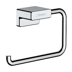 hansgrohe AddStoris Chrome Toilet Roll Holder
