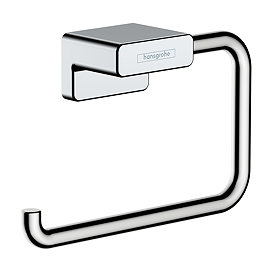 hansgrohe AddStoris Chrome Toilet Roll Holder