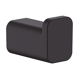 hansgrohe AddStoris Matt Black Single Towel Hook