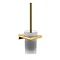 hansgrohe AddStoris Polished Gold Optic Toilet Brush with Holder