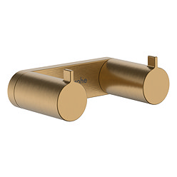 hansgrohe AddStoris S Brushed Bronze Double Robe Hook