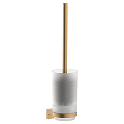 hansgrohe AddStoris S Brushed Bronze Toilet Brush with Holder