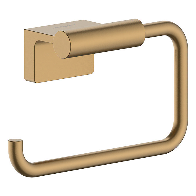 hansgrohe AddStoris S Brushed Bronze Toilet Roll Holder