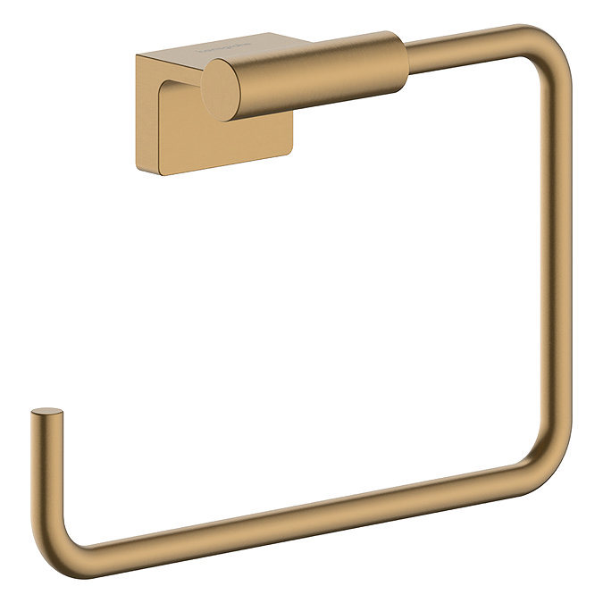 hansgrohe AddStoris S Brushed Bronze Towel Ring