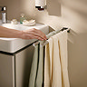 hansgrohe AddStoris S Chrome Double Towel Bar