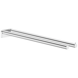 hansgrohe AddStoris S Chrome Double Towel Bar