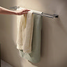 hansgrohe AddStoris S Chrome Double Towel Rail