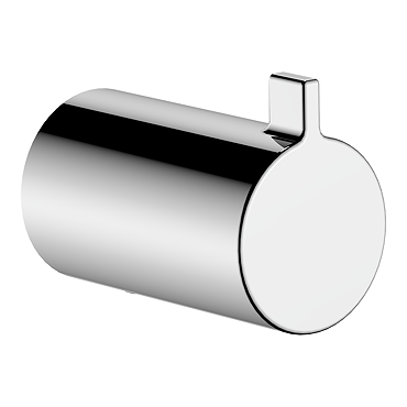 hansgrohe AddStoris S Chrome Single Robe Hook