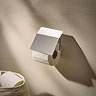 hansgrohe AddStoris S Chrome Toilet Roll Holder with Cover