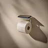 hansgrohe AddStoris S Chrome Toilet Roll Holder with Shelf
