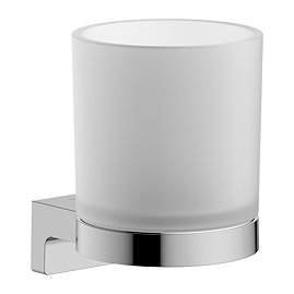 hansgrohe AddStoris S Chrome Toothbrush Tumbler