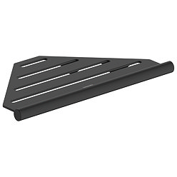 hansgrohe AddStoris S Matt Black Corner Shower Basket