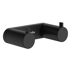 hansgrohe AddStoris S Matt Black Double Robe Hook
