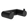 hansgrohe AddStoris S Matt Black Double Robe Hook