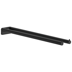 hansgrohe AddStoris S Matt Black Double Towel Bar