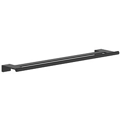 hansgrohe AddStoris S Matt Black Double Towel Rail