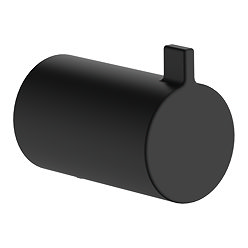 hansgrohe AddStoris S Matt Black Single Robe Hook