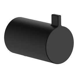 hansgrohe AddStoris S Matt Black Single Robe Hook