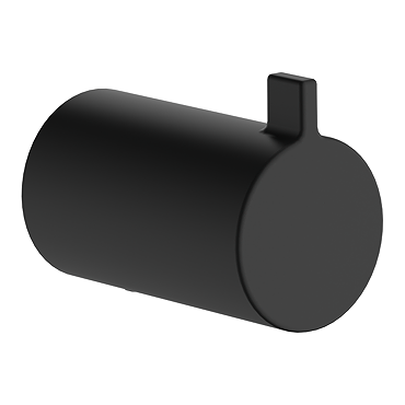 hansgrohe AddStoris S Matt Black Single Robe Hook