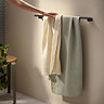hansgrohe AddStoris S Matt Black Single Towel Rail
