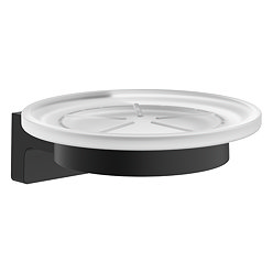 hansgrohe AddStoris S Matt Black Soap Dish