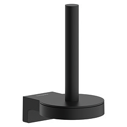 hansgrohe AddStoris S Matt Black Spare Toilet Roll Holder