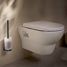 hansgrohe AddStoris S Matt Black Toilet Brush with Holder