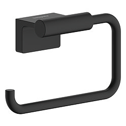 hansgrohe AddStoris S Matt Black Toilet Roll Holder