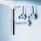 hansgrohe Basin Bottle Trap Flowstar S - Chrome - 52105000  Profile Large Image