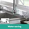 hansgrohe Cento L Single Lever Kitchen Mixer - 14802000  In Bathroom Large Image