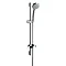 Hansgrohe Croma 1 Spray 65cm Shower Slider Rail Kit with Soap Dish - 27717000 Large Image