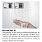 Hansgrohe Croma 1 Spray 90cm Shower Slider Rail Kit with Soap Dish - 27724000 Profile Large Image